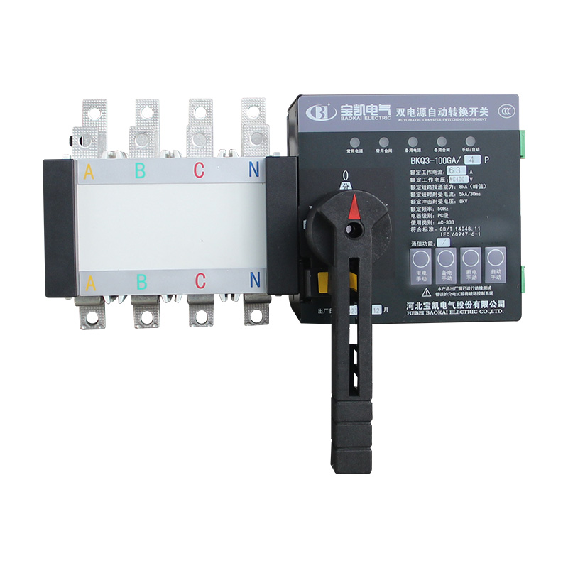 BKQ3-GA/G系列自動(dòng)轉(zhuǎn)換開(kāi)關(guān)電器（PC級(jí)）